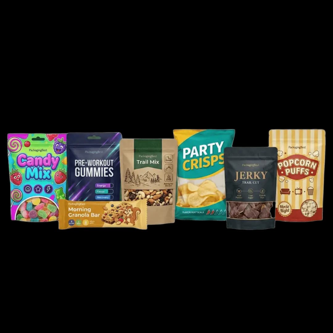 Custom Snack Packaging Pouches