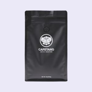 matte block bottom plastic bags