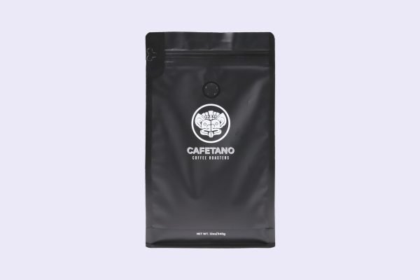 matte block bottom plastic bags