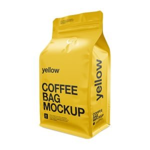 recyclable flat bottom coffee bags