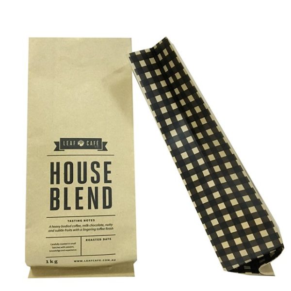 compostable nk pla side gusseted coffee bags