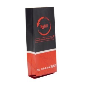 matte bottom gusset coffee bags