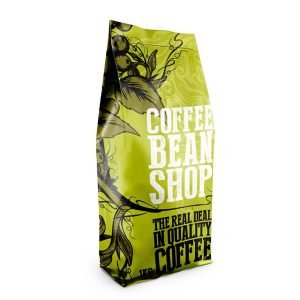 side gusset coffee bags with valve