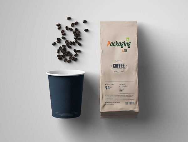 colored recycle side gusset coffee bags