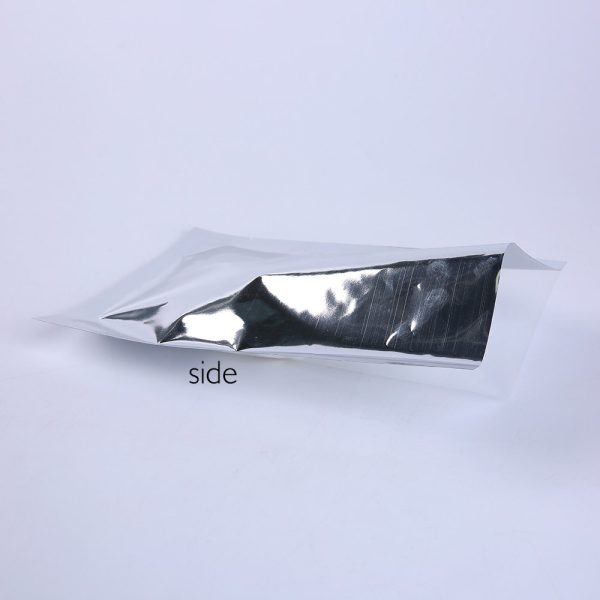clear foil 3 side seal bag