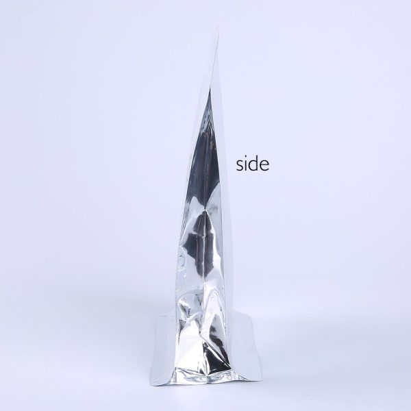 clear foil gusseted bottom pouch