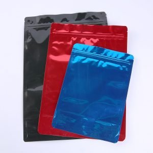 colored aluminum ziplock bags