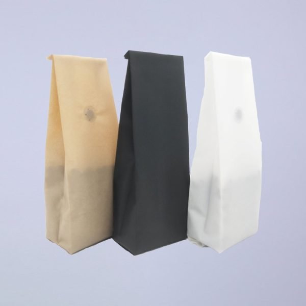 colored recycle side gusset coffee bags
