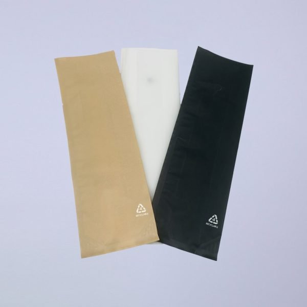 colored recycle side gusset coffee bags