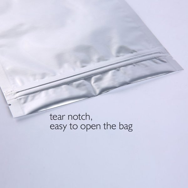 flat foil zipper pouch