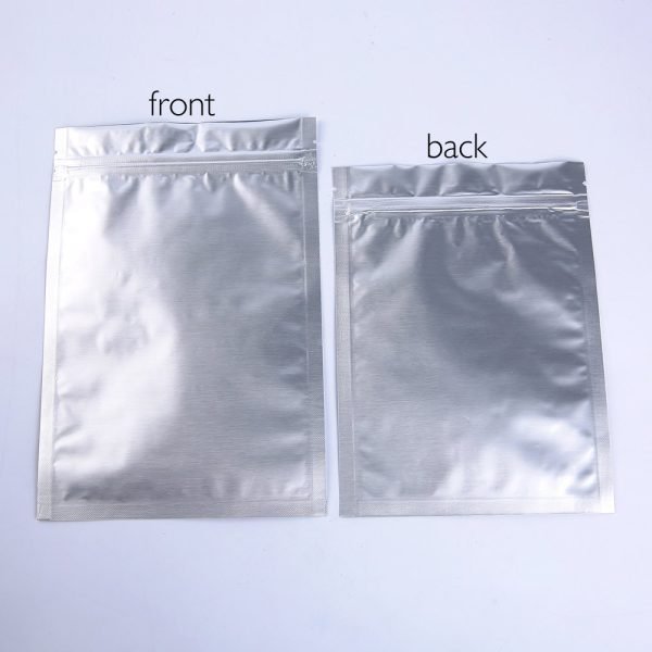 flat foil zipper pouch