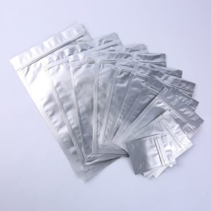 flat foil zipper pouch