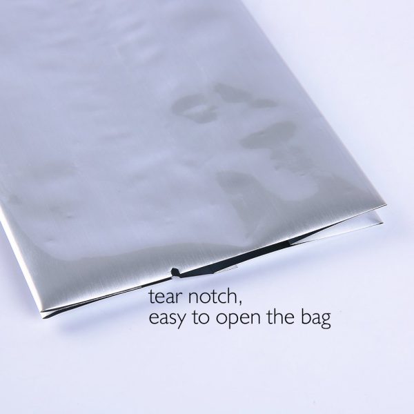 foil side gusset pouch