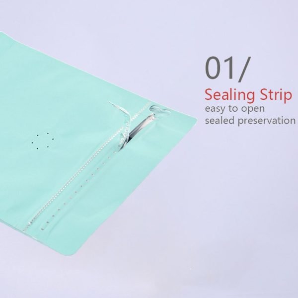 gusseted coffee bags with valve and side zipper