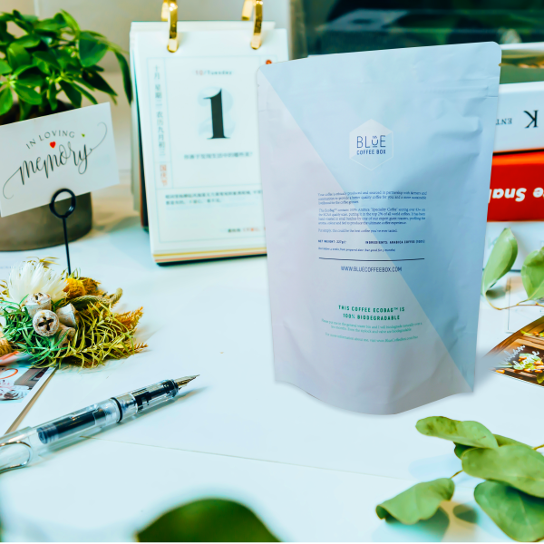 biodegradable nkme pbs stand up coffee bags