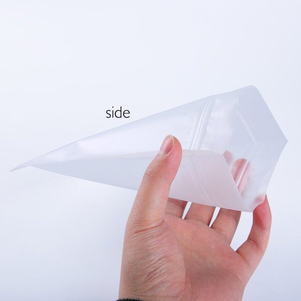 matte flat ziplock bags