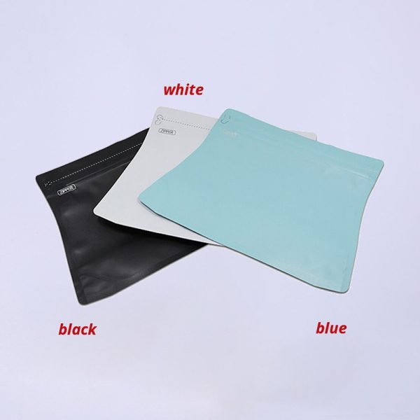 metalized diamond shaped coffee bag with valve