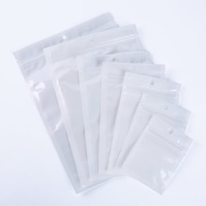 pearlescent film self sealing bag
