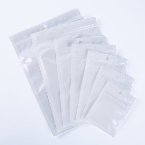 pearlescent film self sealing bag