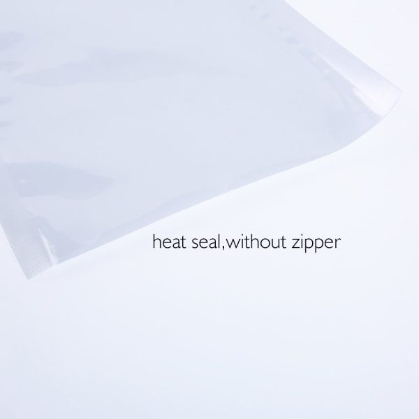 plastic 3 side seal flat pouch
