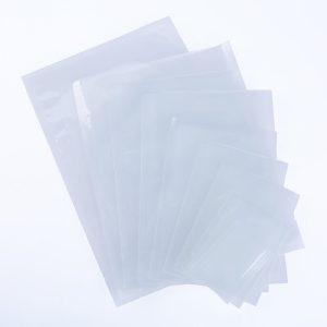 plastic 3 side seal flat pouch