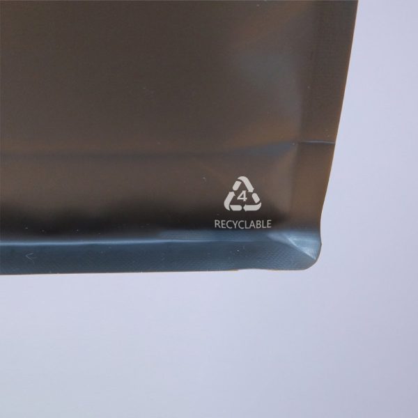 recyclable flat bottom coffee bags