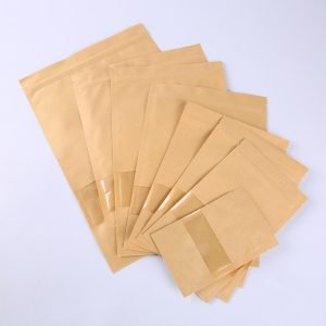 sealable paper bags with window