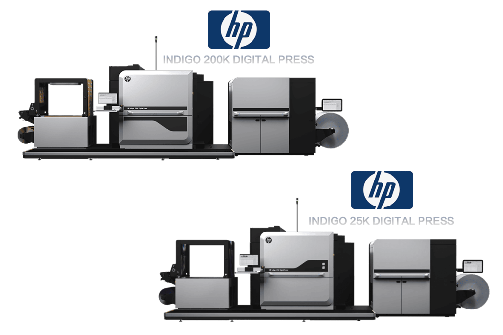 digital printing hp indigo 200k and hp indigo 25k