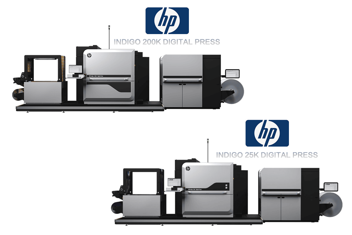 digital printing hp indigo 200k and hp indigo 25k