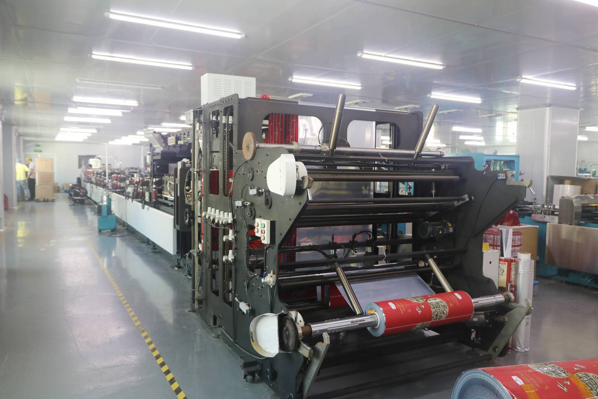 coffee bag factory production line 02