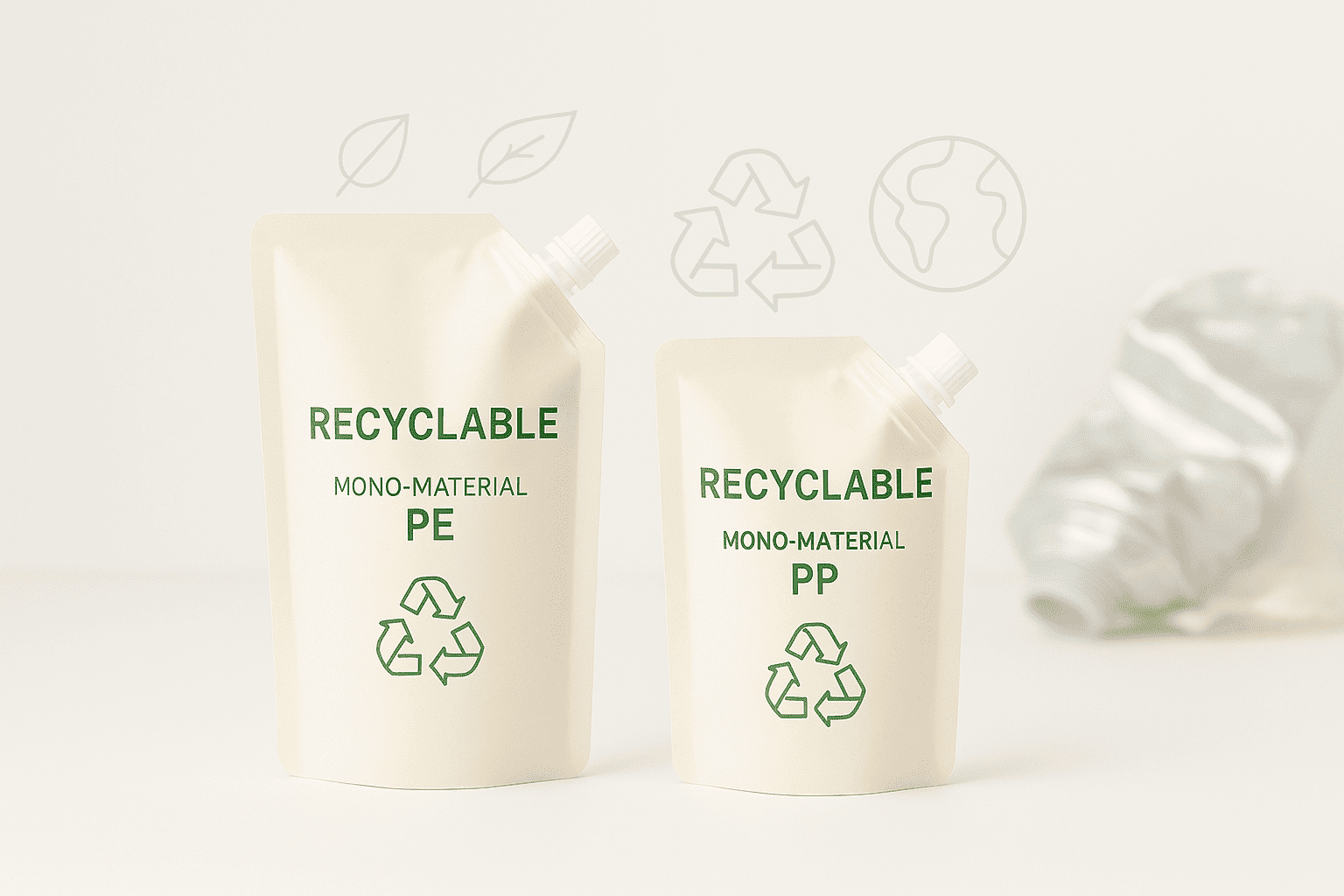 are spout pouches recyclable