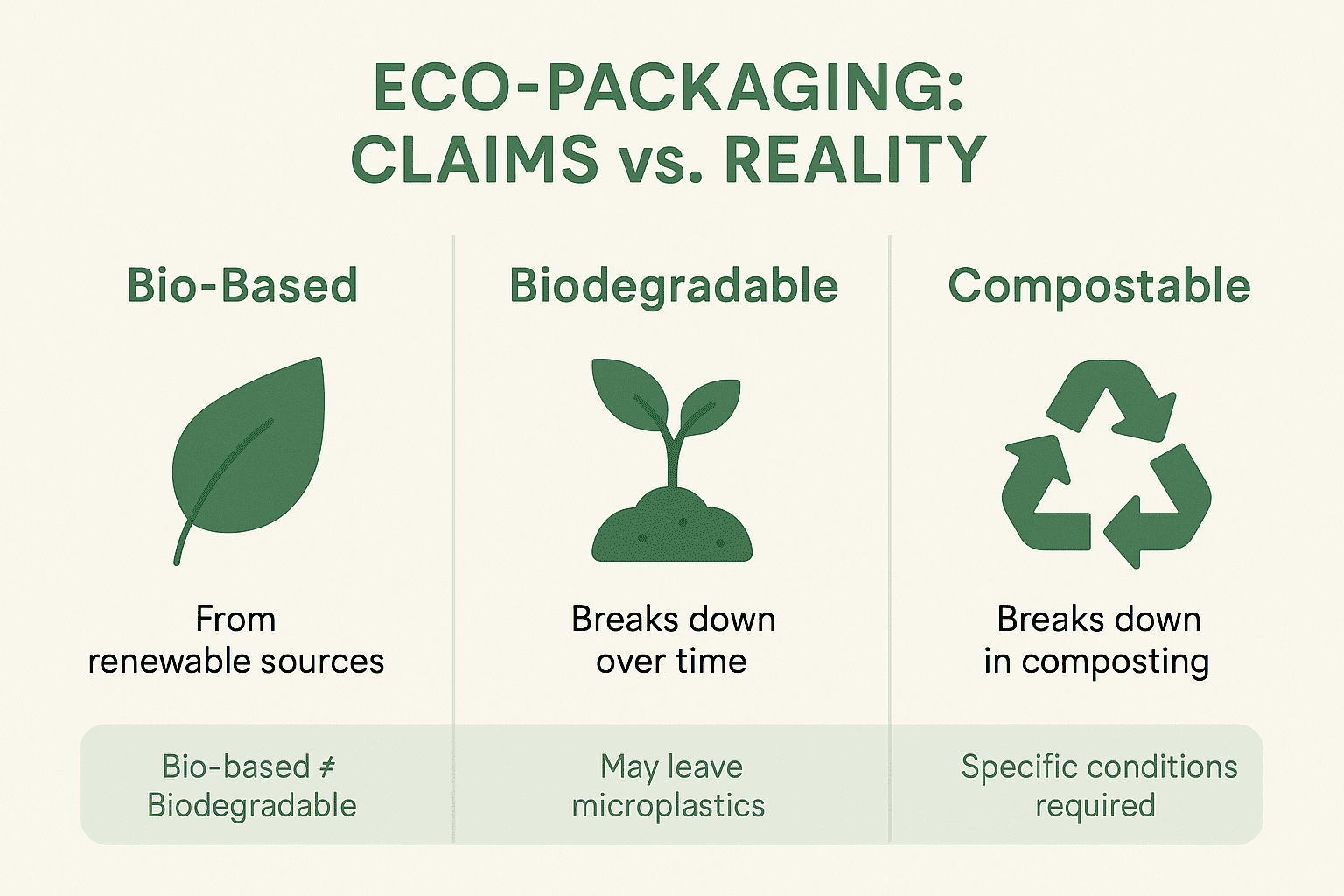 myth vs reality in eco packaging