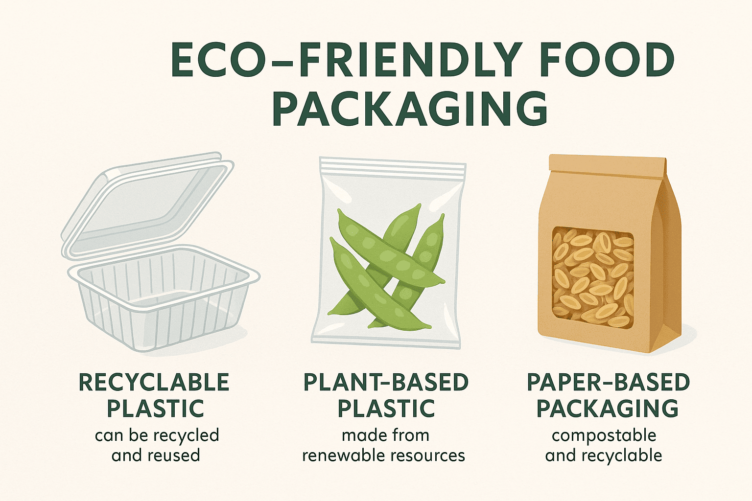 sustainable food packaging solutions