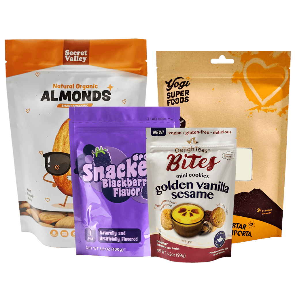 custom candy and snacks packaging