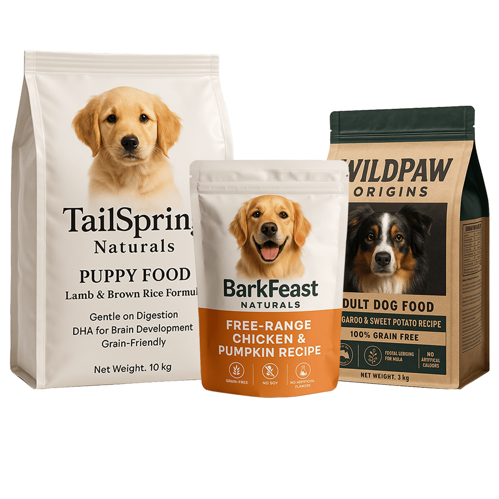 custom dog food bags