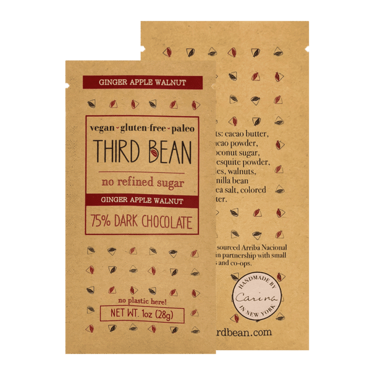 Custom 3‑Side‑Seal Packets – eco friendly food packaging