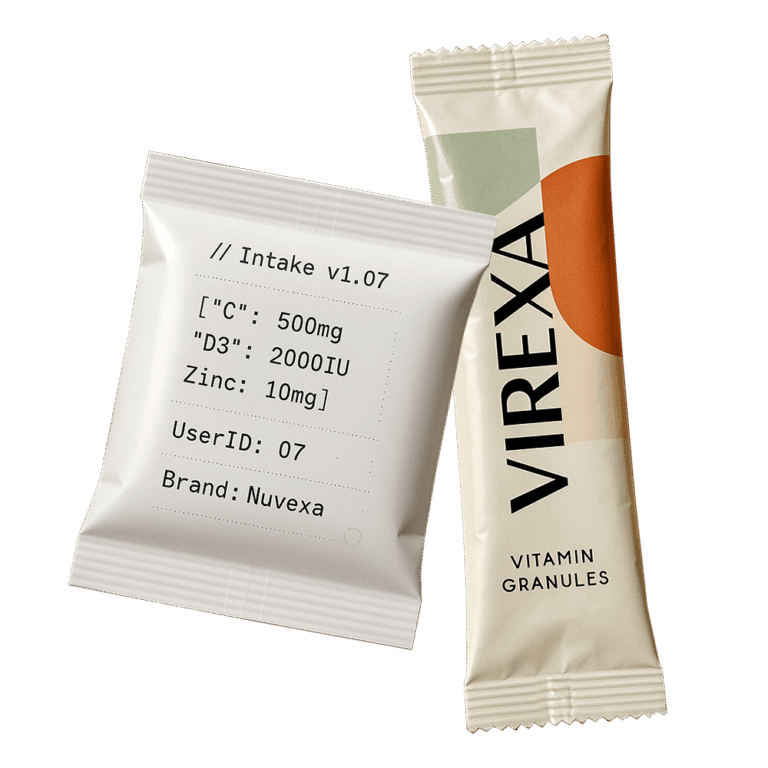 custom vitamin packaging - rollstock film