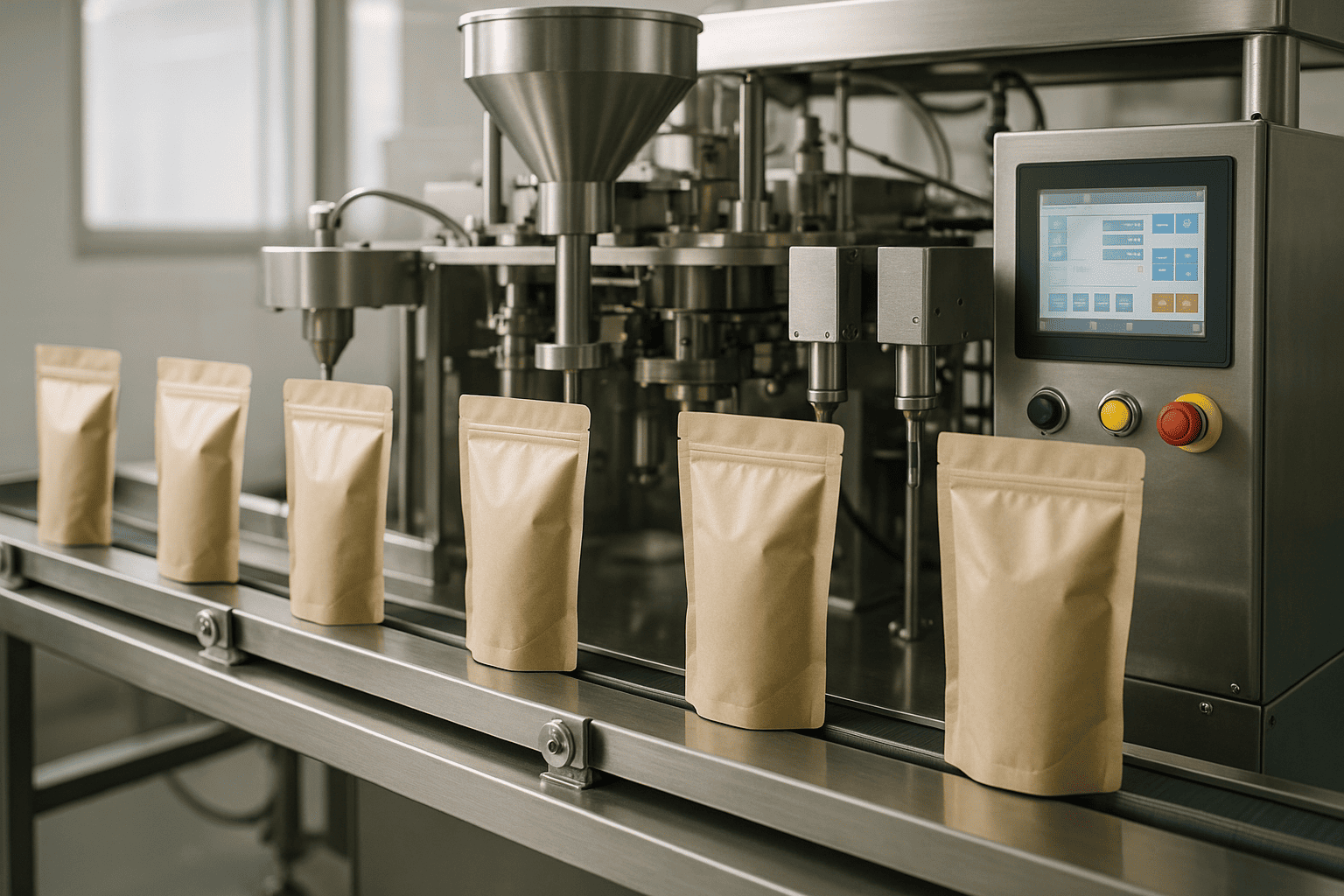 automated pouch filling system