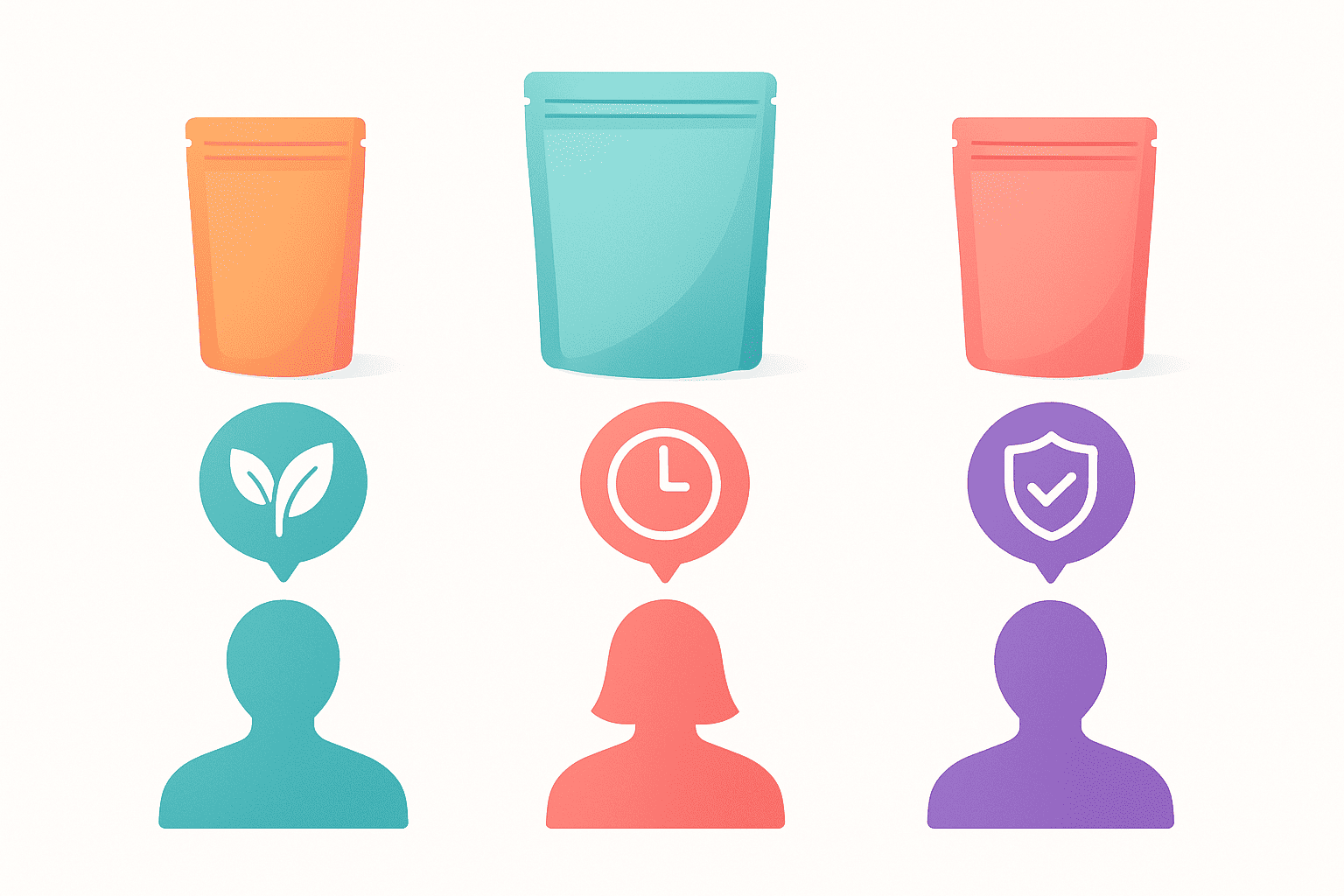 Brand perception study results for stand-up pouches