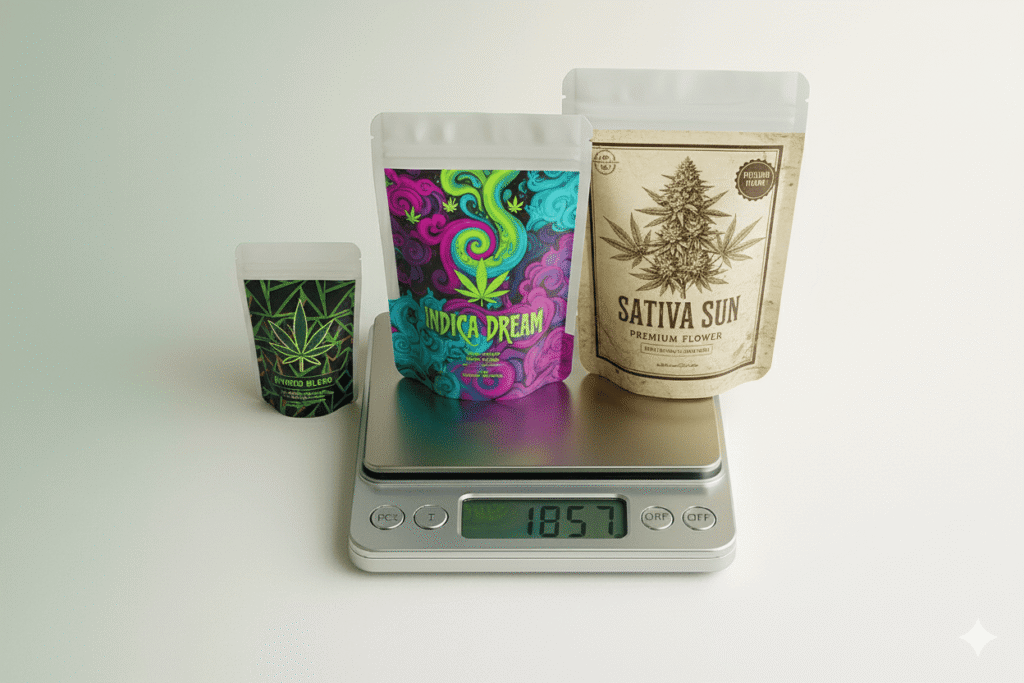how do weed measurements really work in cannabis packaging
