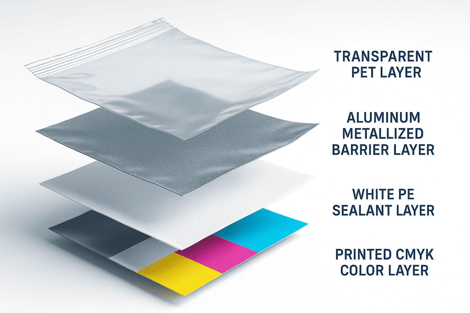 Material selection for pouch packaging