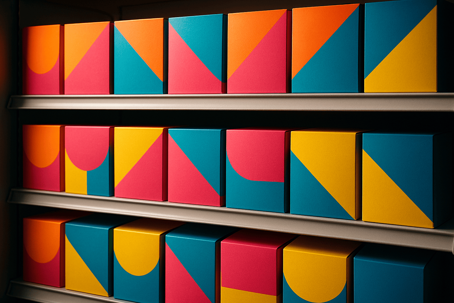 Shelf impact and retail visibility