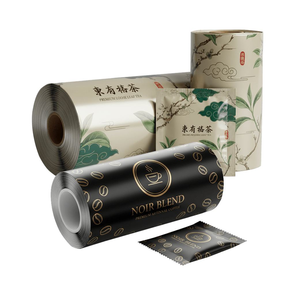 coffe&tea rollstock fiml packaging