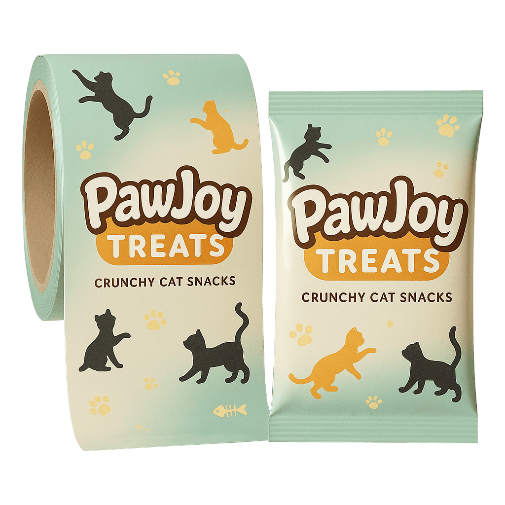 pet treats rollstock packaging
