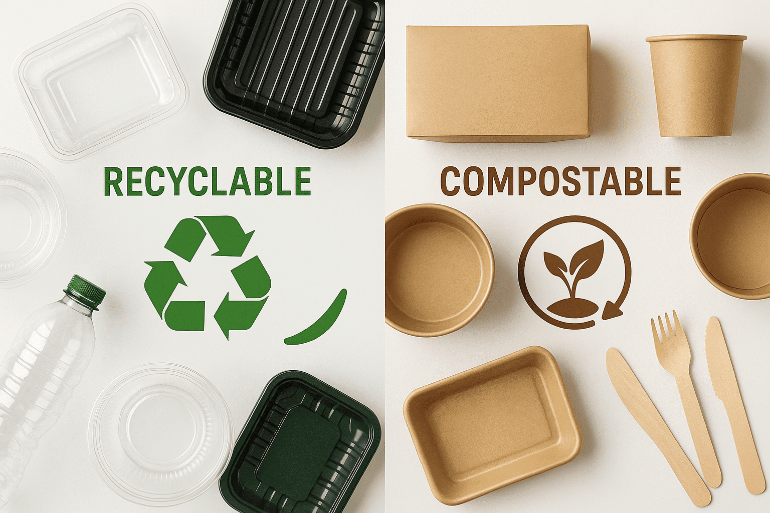 recyclable packaging material performance comparison