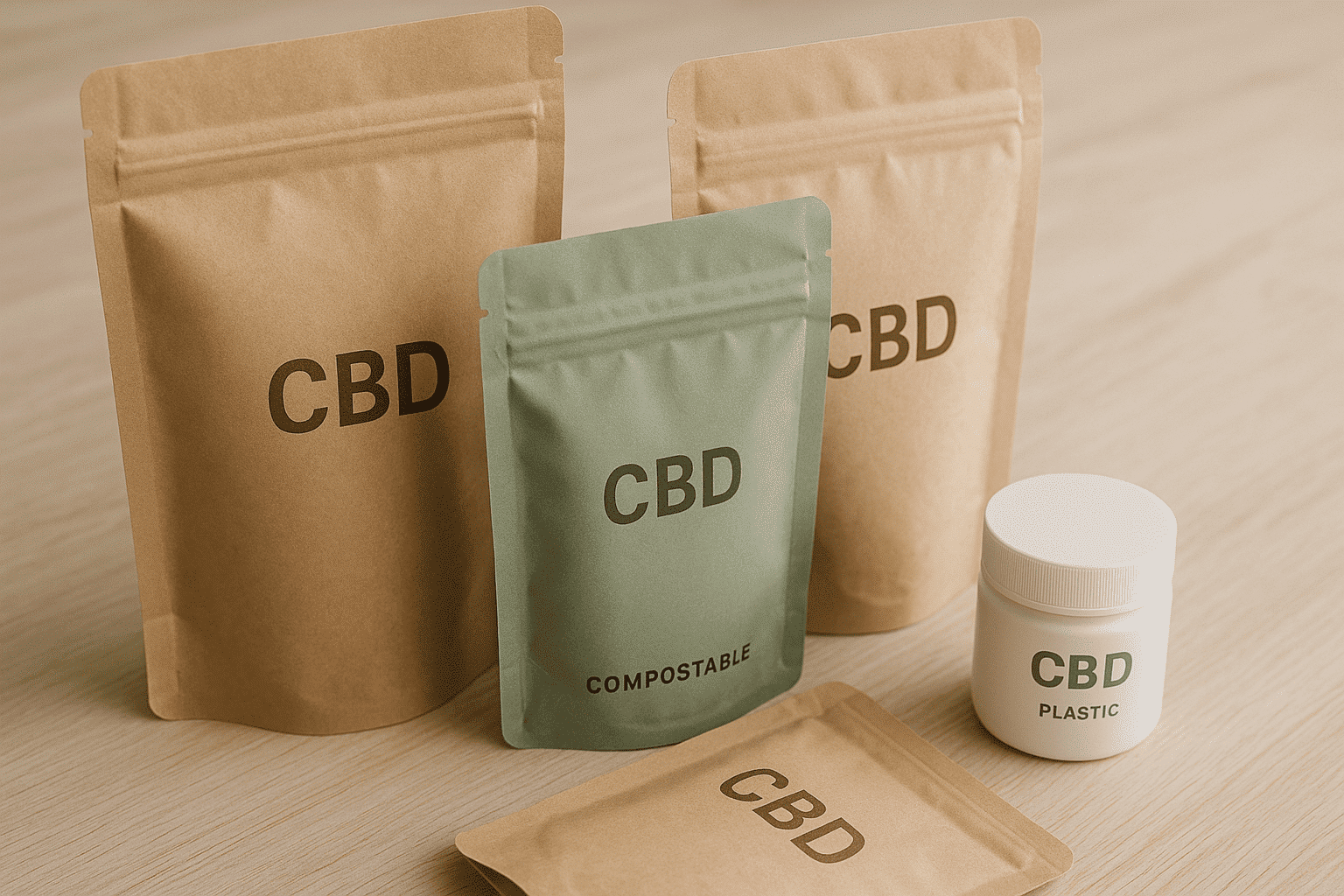 Sustainable CBD packaging materials