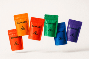 which colors are eye catching for cannabis packaging