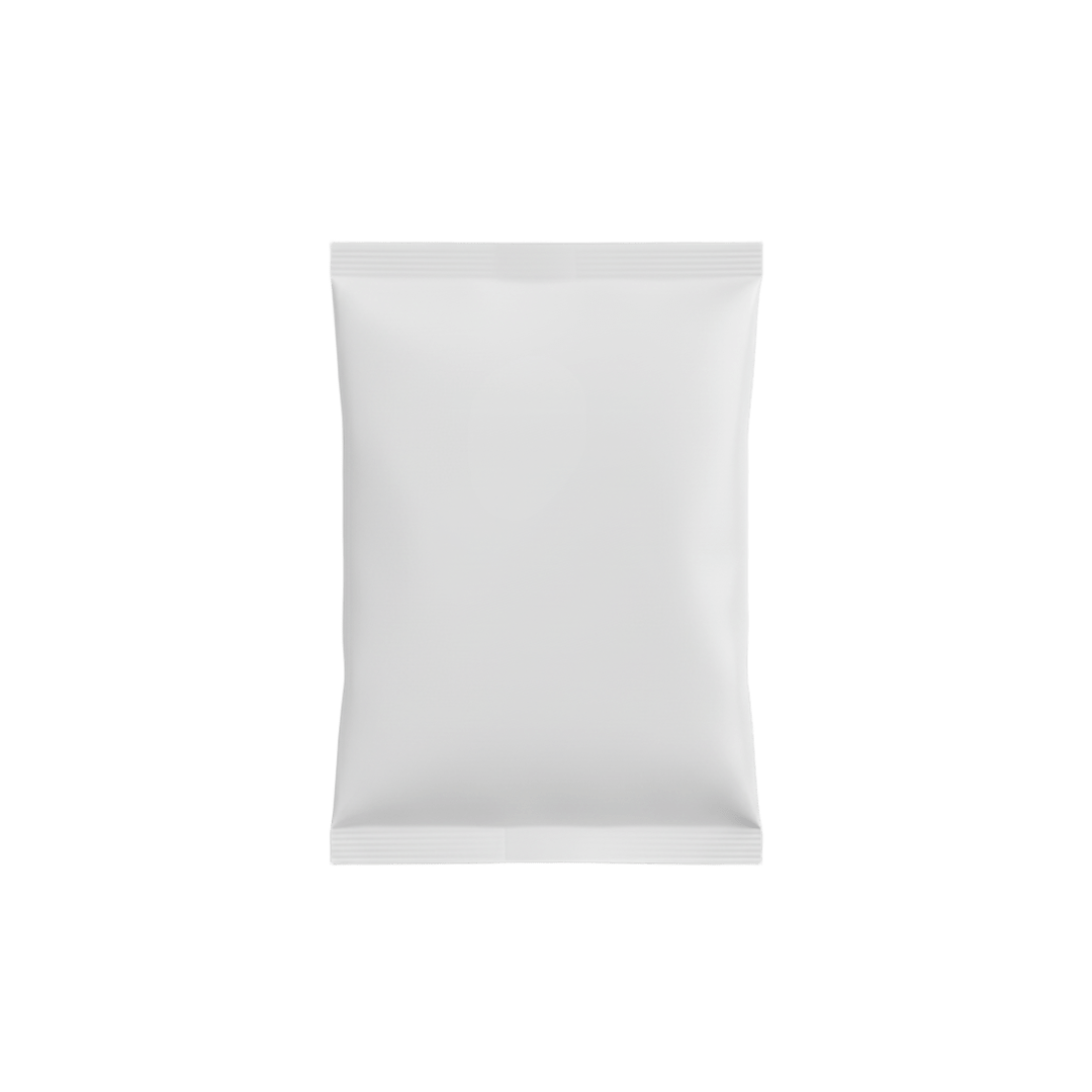 3 side seal pouch mockup