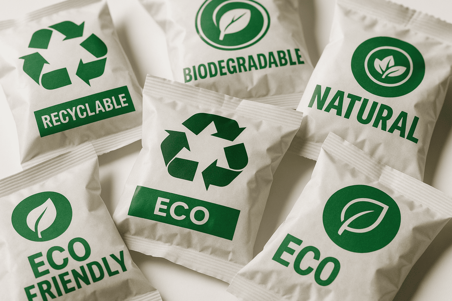 Confusing eco-labels on packaging