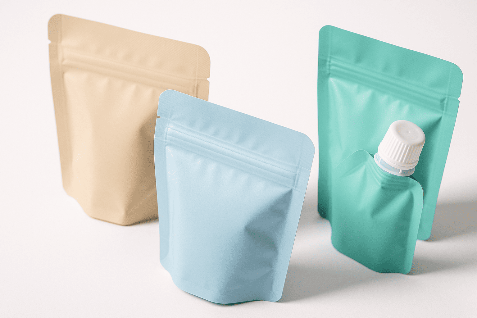 Consumer convenience features in flexible packaging